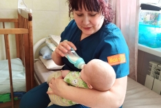 Трёхмесячного Матвея забрала бабушка!
