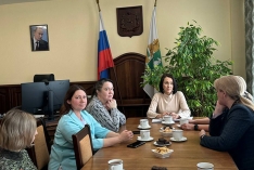 Рабочая встреча в Администрации Томской области