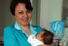 Сегодня мы провожаем на заслуженный отдых нашу замечательную няню Елену Дмитриевну Тензину.
